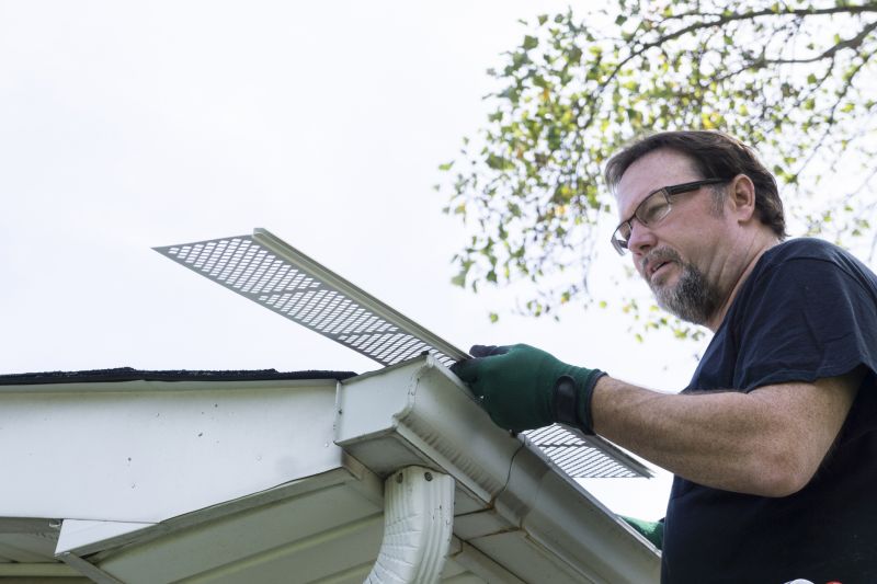 Gutter Cap Installation detail