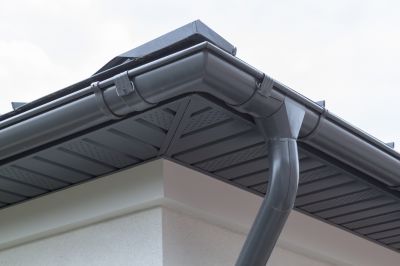 Rain Gutter Cover Installation detail